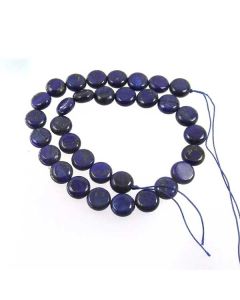 Lapis Lazuli 12mm Coin Beads