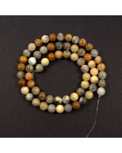 Crazy Lace Agate 6mm Round Beads