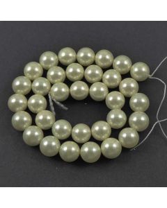 Cream Shell Pearls 10mm beads
