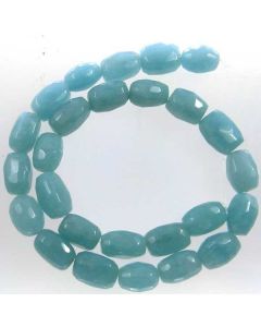 Blue Sponge Quartz (dyed) 10x14mm cut Nugget Beads