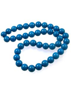 Mashan Jade (White) 10mm Round Beads