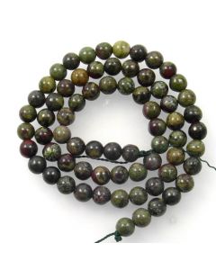 Dragon Vein Jasper 6mm Round Beads