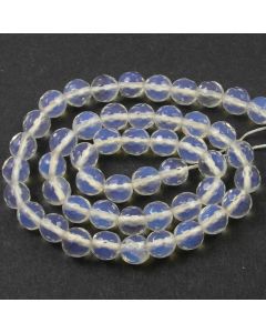 Opalite Faceted 8mm Round Beads