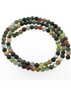 Fancy Jasper 4mm Round Beads