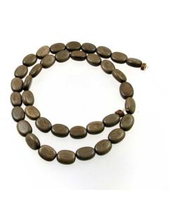 Natural Graywood 8x10.5mm approx Oval Beads