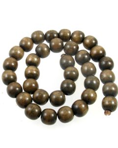 Natural Graywood 12mm Beads