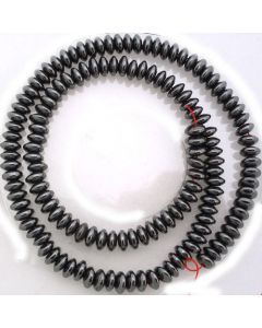 Hematite 6mm Rondelle Beads