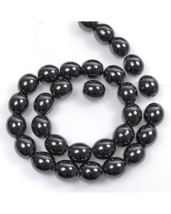 Hematite 12mm Round Beads