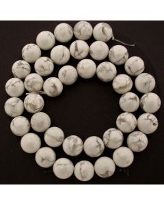 Howlite 10mm Round Beads