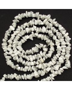 Howlite 5x8mm Chip Beads