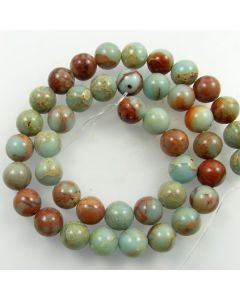 Impression Jasper 10mm Round Beads