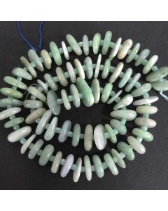 Jadeite chunky chip beads