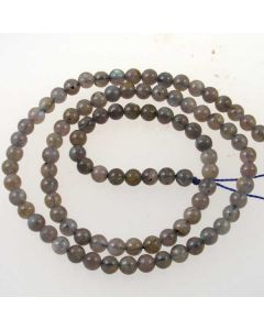 Labradorite 4mm  Round Beads