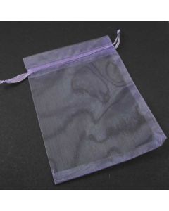 Organza Bags - Large Mauve (Pack of Ten)