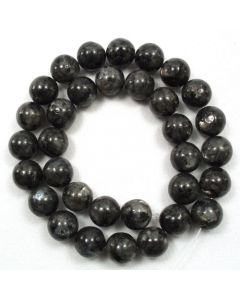 Larvikite 12-12.5mm Round Beads