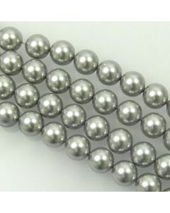 Swarovski® Crystal Pearls 10mm Light Grey - Pack of Ten