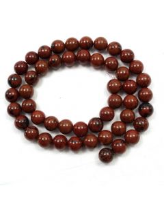 Mahogany Obsidian 8-8.5mm Round Beads