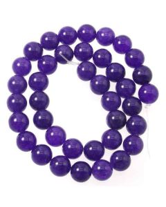 Malay Jade (Dyed Amethyst Quartzite) 10mm Round beads