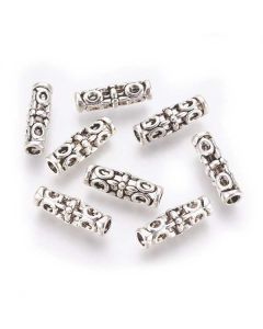 Tibetan 18x7mm Bead (Pack 10)