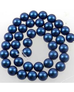 Shell Pearl Prussian Blue 10mm