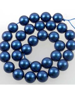 Shell Pearl Prussian Blue 12mm