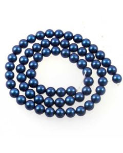 Shell Pearl Prussian Blue 6mm