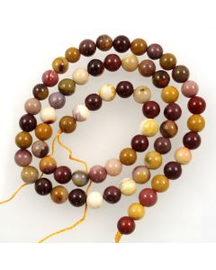 Mookaite 6-6.5mm Round Beads