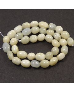 Moonstone10x4mm (approx) Sliced Nugget Beads