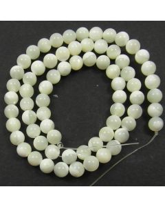 Mother of Pearl 6mm Round Beads