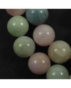 Beryl (multi stone) 10mm Round Beads 2