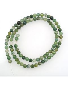 Moss Agate Beads