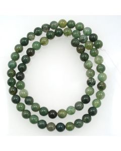 Moss Agate Beads