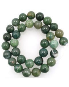 Moss Agate Beads