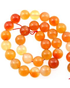 Carnelian (Natural) 12mm Round Beads