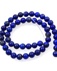 Lapis Lazuli Natural 8mm Round Beads