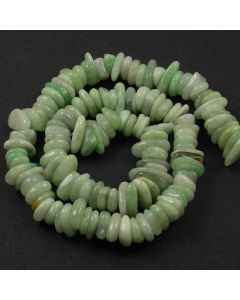 Jade 8x10mm (approx) Irregular Slice Beads
