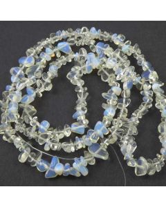 Opalite chip beads