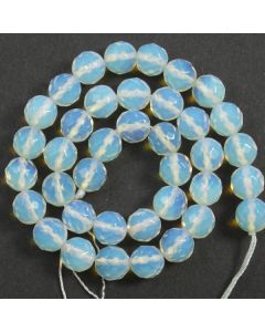 Opalite Faceted 10mm Round Beads