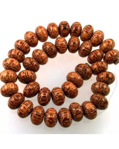 Palmwood approx. 15x10mm Menthos Beads