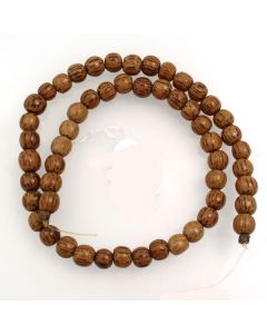 Palmwood 8mm (approx) Round Beads