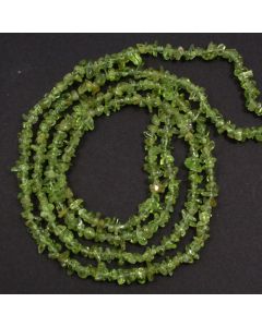 Peridot 3x5mm Chip Beads