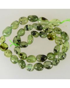 Prehnite 10-8mm (Approx) Nugget Beads