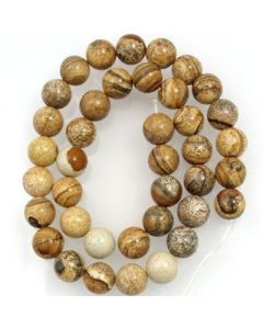 Picture Jasper Beads