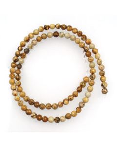 Picture Jasper Beads