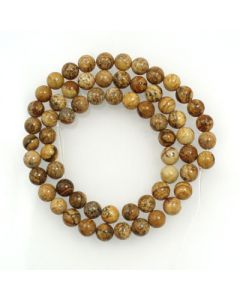 Picture Jasper Beads