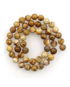 Picture Jasper Beads