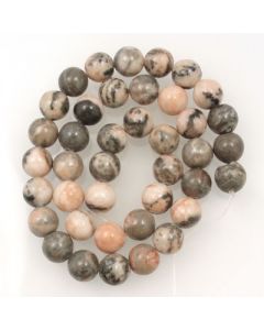 Pink Zebra Jasper Beads