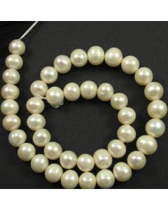 Natural Freshwater Potato Pearl White 10mm