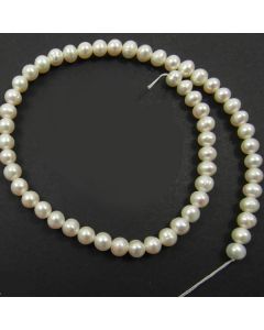 Natural Freshwater Potato Pearl White 8-9mm