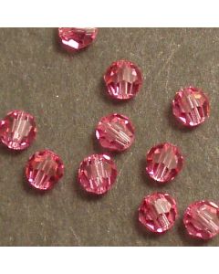 Swarvoski Crystal Round Cut Beads